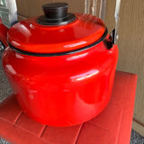 Vintage enameled kettle