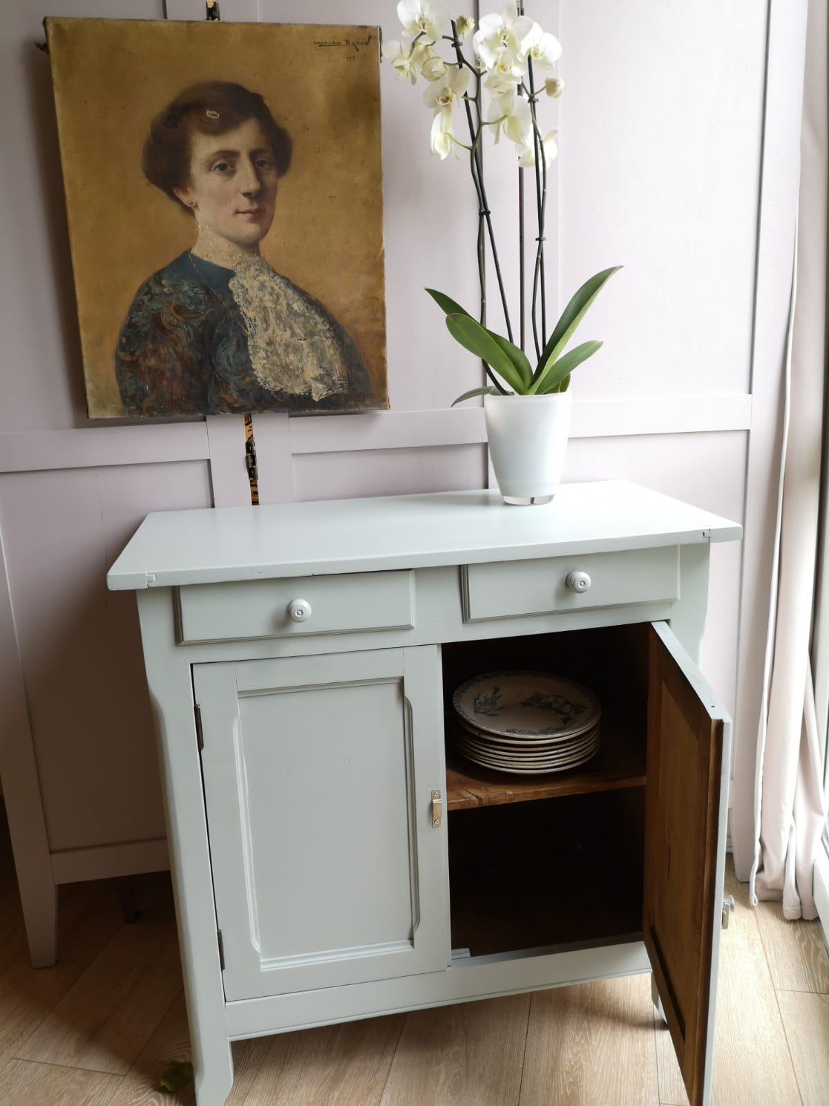 Small vintage Parisian buffet