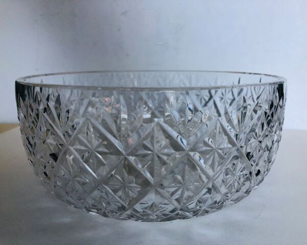 Coupe ou saladier en cristal de Saint Louis