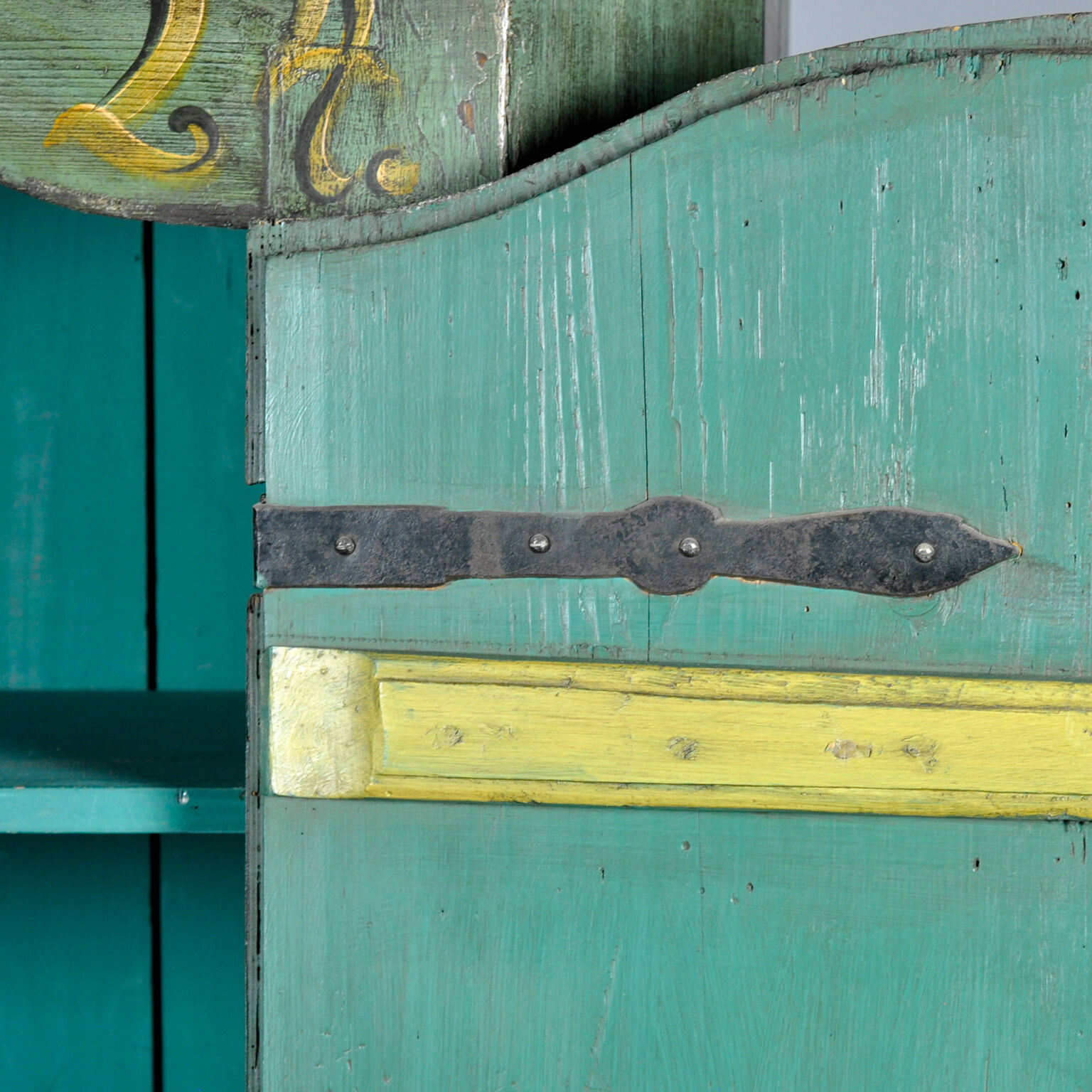 German wedding cabinet, dated 1824