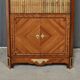 Meuble Vitrine en Marqueterie, style Louis XVI – 2ème partie XIXe