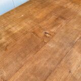 Solid oak dining farm table to eat 1950 220x77x75cm