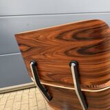 Vitra Eames Lounge Chair XL + Ottoman, Cognac leather & Santos Rosewood