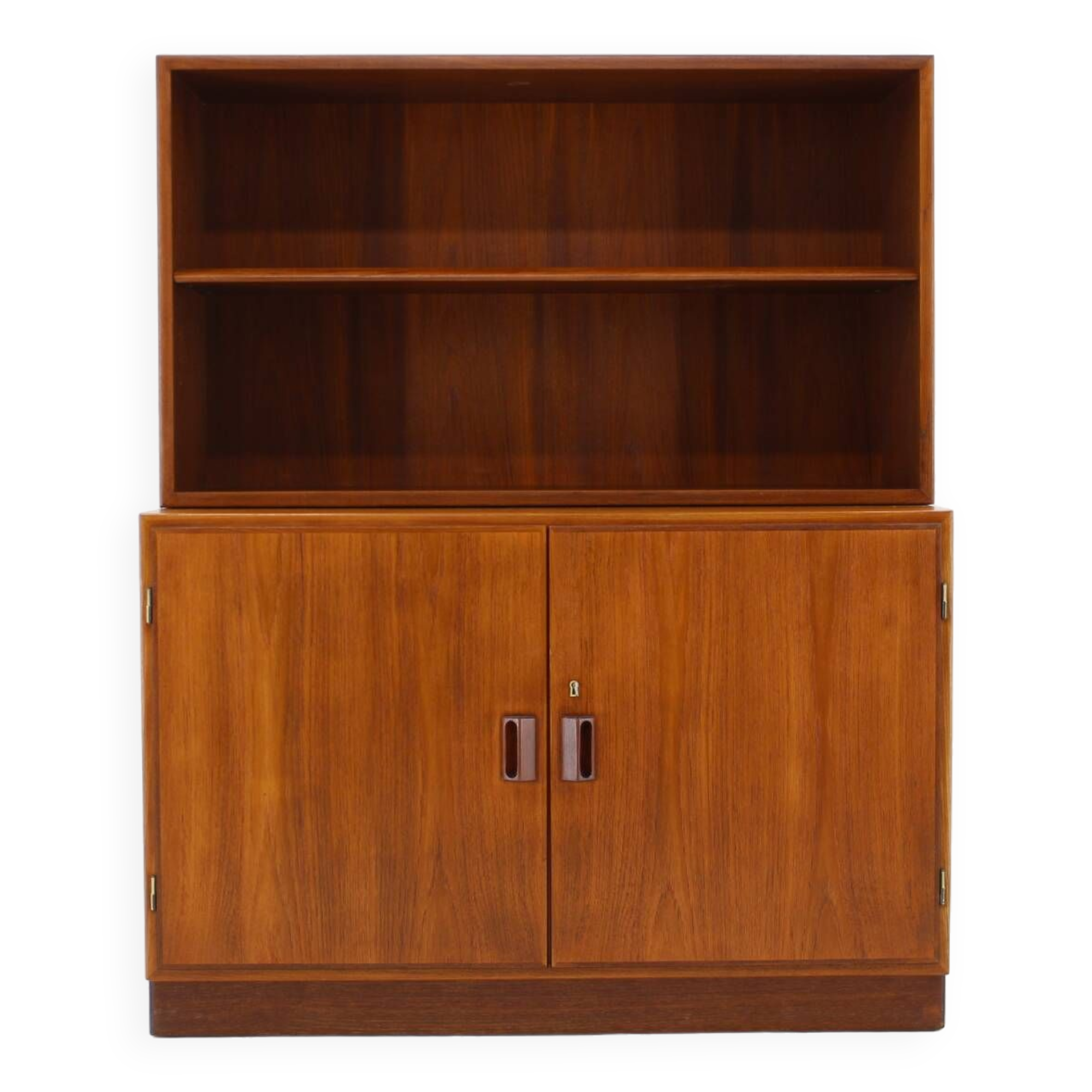 1960s Børge Mogensen Teak Cabinet Bookcase, Denmark