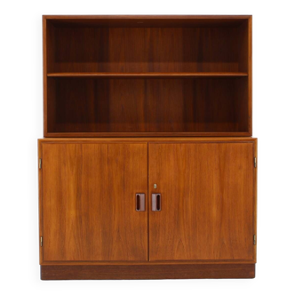 1960s Børge Mogensen Teak Cabinet Bookcase, Denmark