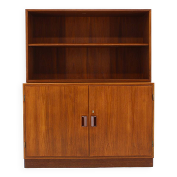 1960s Børge Mogensen Teak Cabinet Bookcase, Denmark