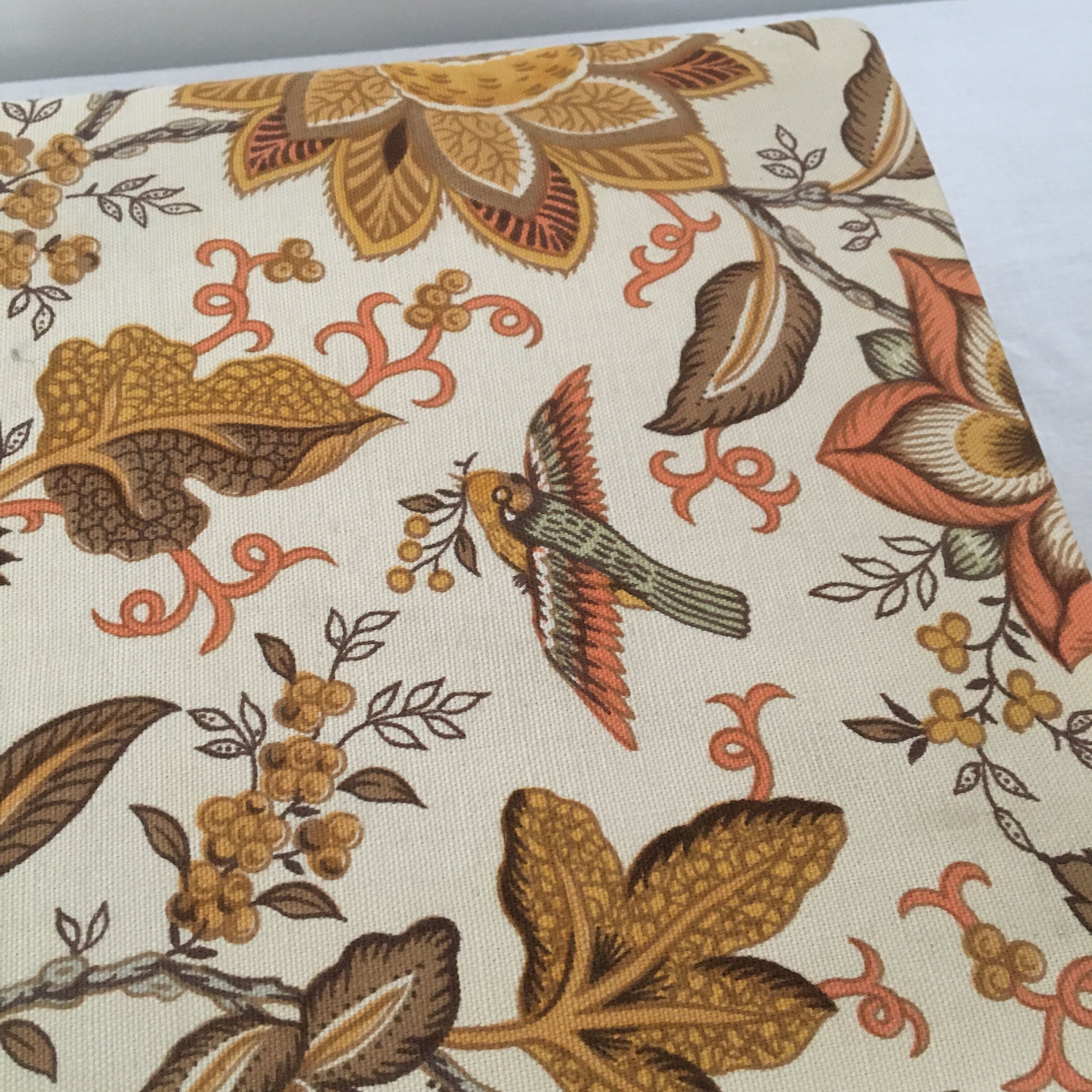 Set of 3 old cloth boxes