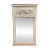 Trumeau Blanc cassé , Ivoire Style Directoire