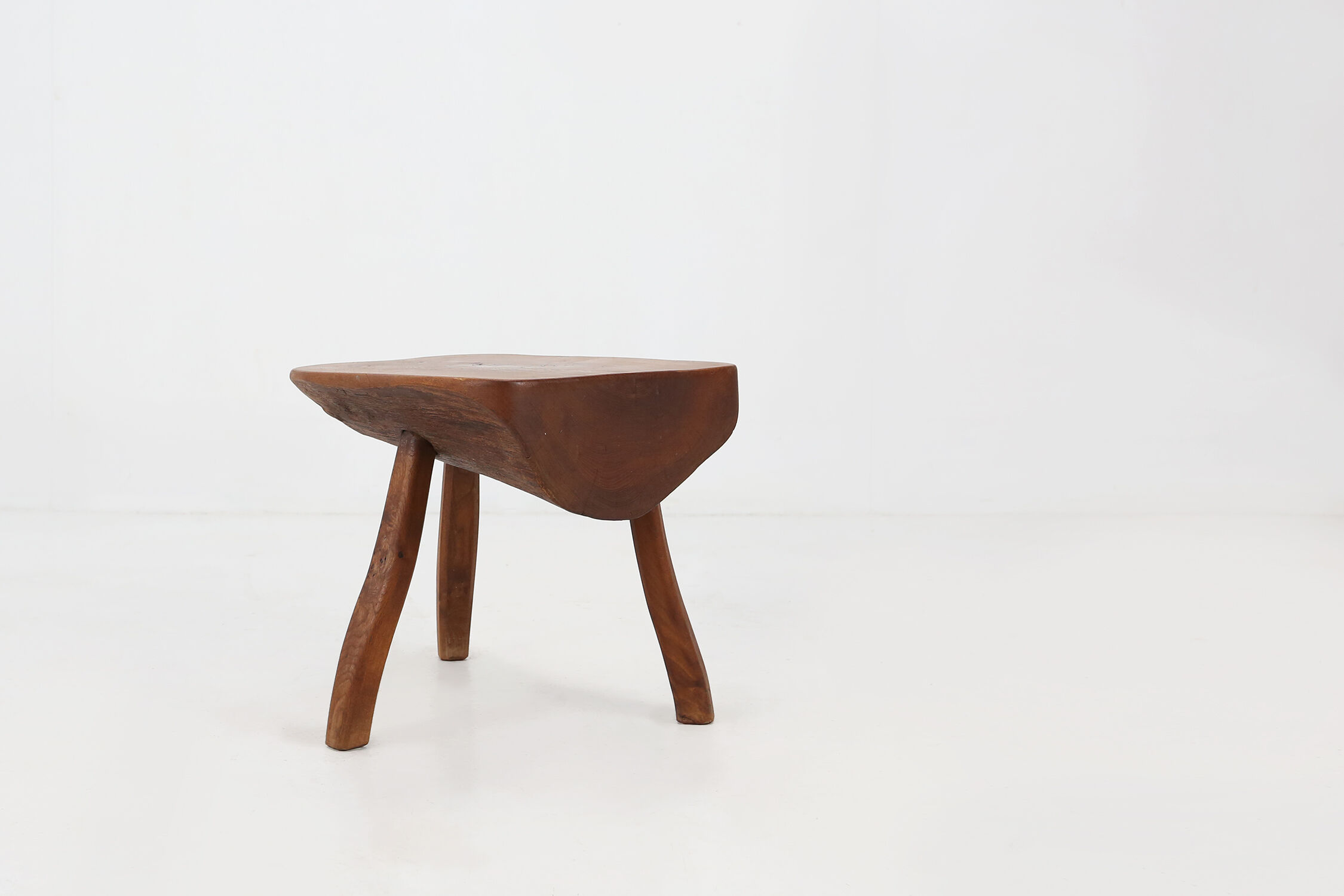 Rustic wooden side table 1920's