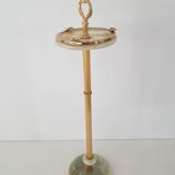 Ashtray on vintage marble stand