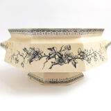 Large cut in the style of iron earth old earthenware (traces of time, see description)