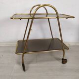 Desserte vintage laiton