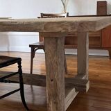 Kingstone Farmhouse Table in Solid Antique Oak - 275 cm long