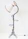 Vintage 1950 Diabolo floor lamp with removable plant holders