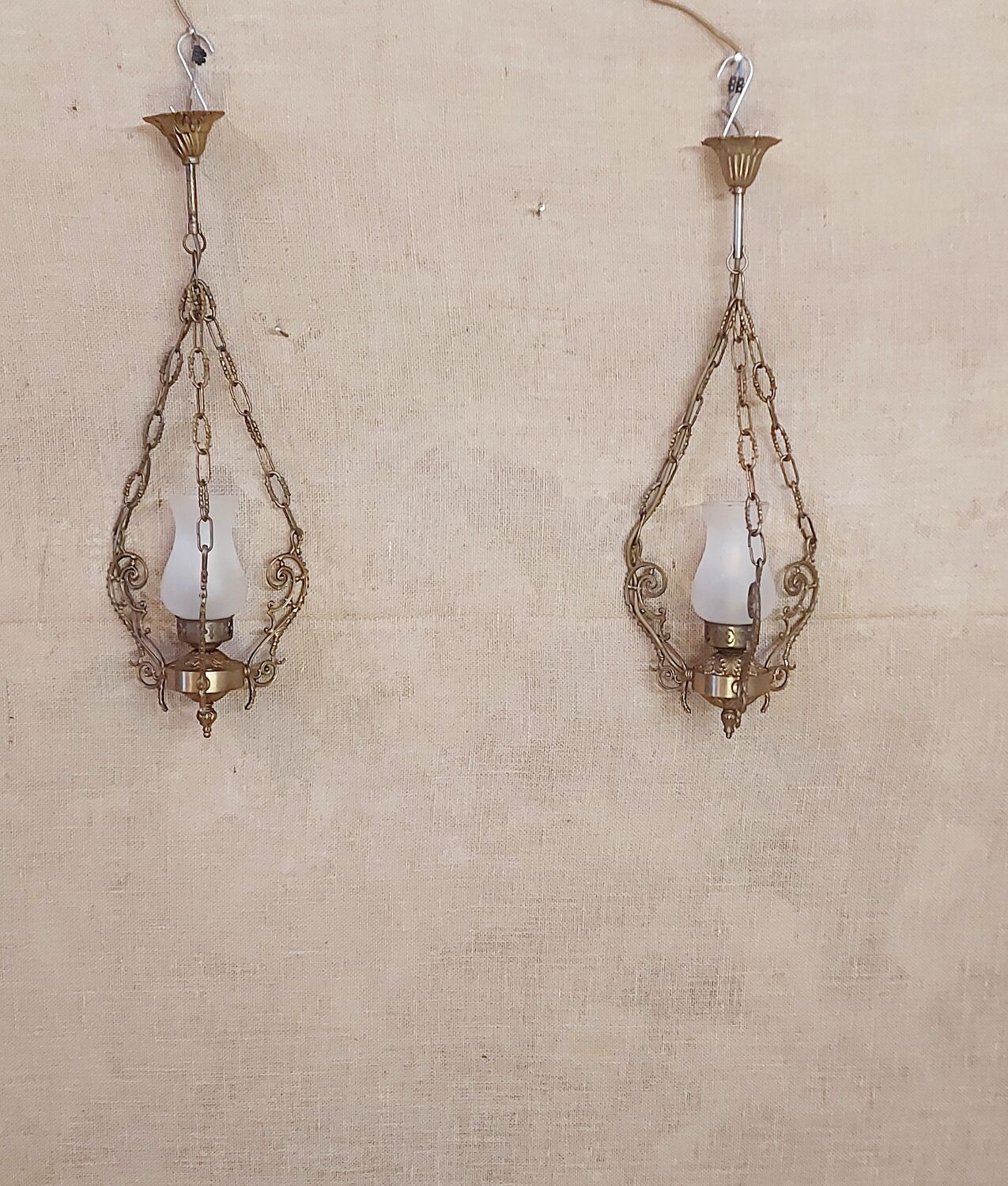 Baroque pendant lamp