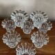 8 flower tealight holders Italy