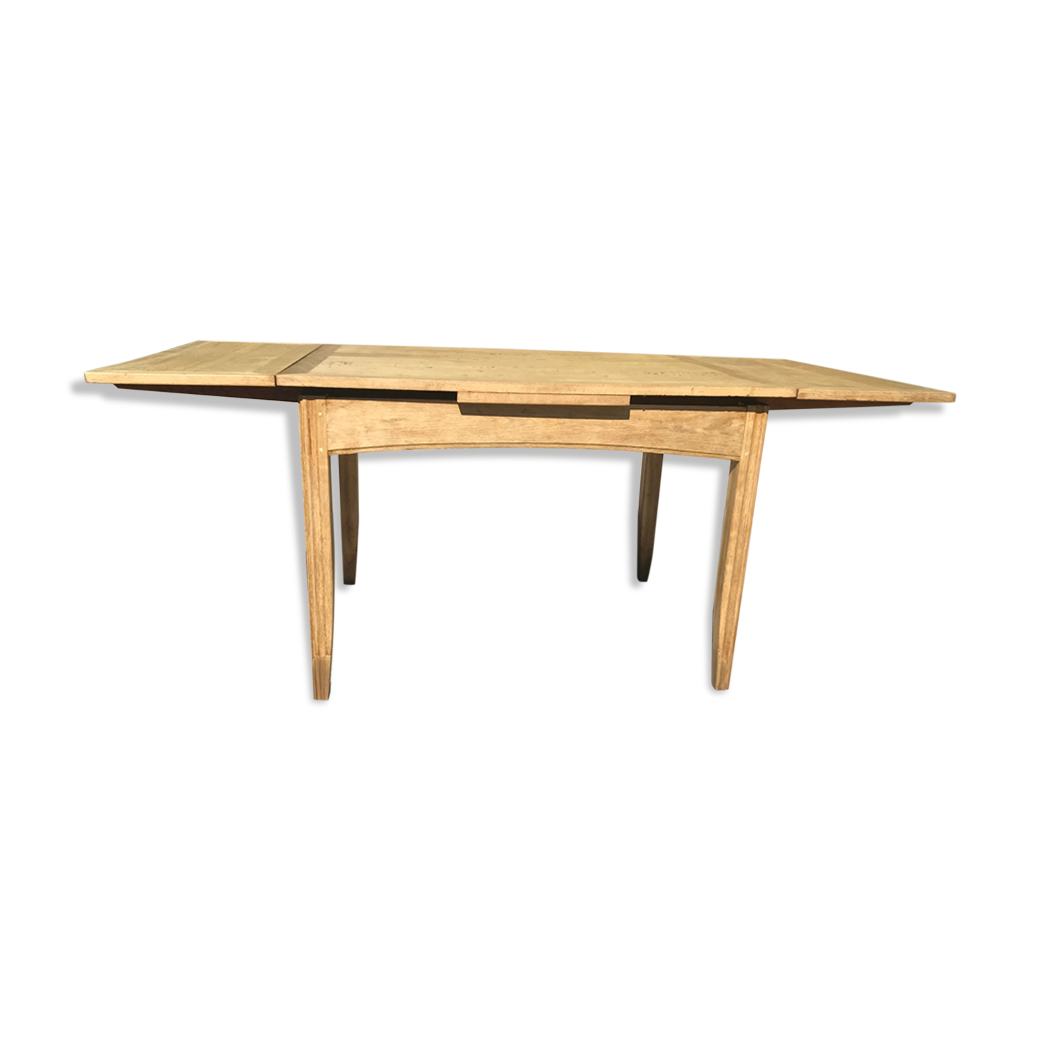 Renovated oak art deco farm table