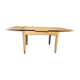 Renovated oak art deco farm table
