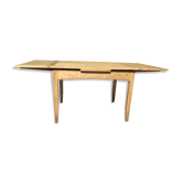 Renovated oak art deco farm table