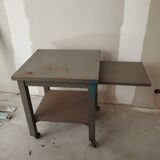 Remington Rand Kardex Industrial Desk Side Table