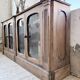 Enfilade vitrine chêne massif 1920