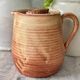 Sandstone pitcher with ice compartment
