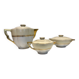 Charles Ahrenfeldt 3-piece art deco coffee service - Limoges