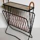 Review door / piece of vintage sofa, wrought iron /scoubidou 60s