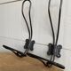 Pair of metal hooks