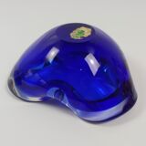 Cendrier ou bol en verre Sommerso Murano en verre de Murano, années 1960
