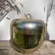 Golden apple ice bucket 1970 vintage fruit