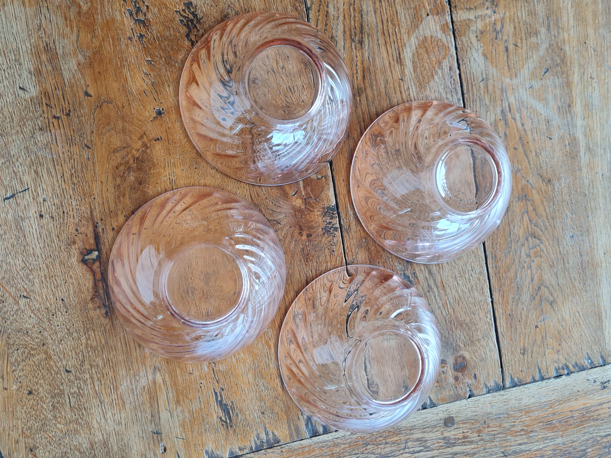 Set of 4 bowls arcopal model rosaline