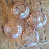 Set of 4 bowls arcopal model rosaline