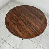 Vintage round coffee table rosewood