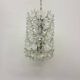 Spectacular Murano glass flower chandelier by Venini for VeArt, Italy 1970s
