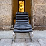 MR chaise longue by Ludwig Mies Van Der Rohe for Knoll, 1980s