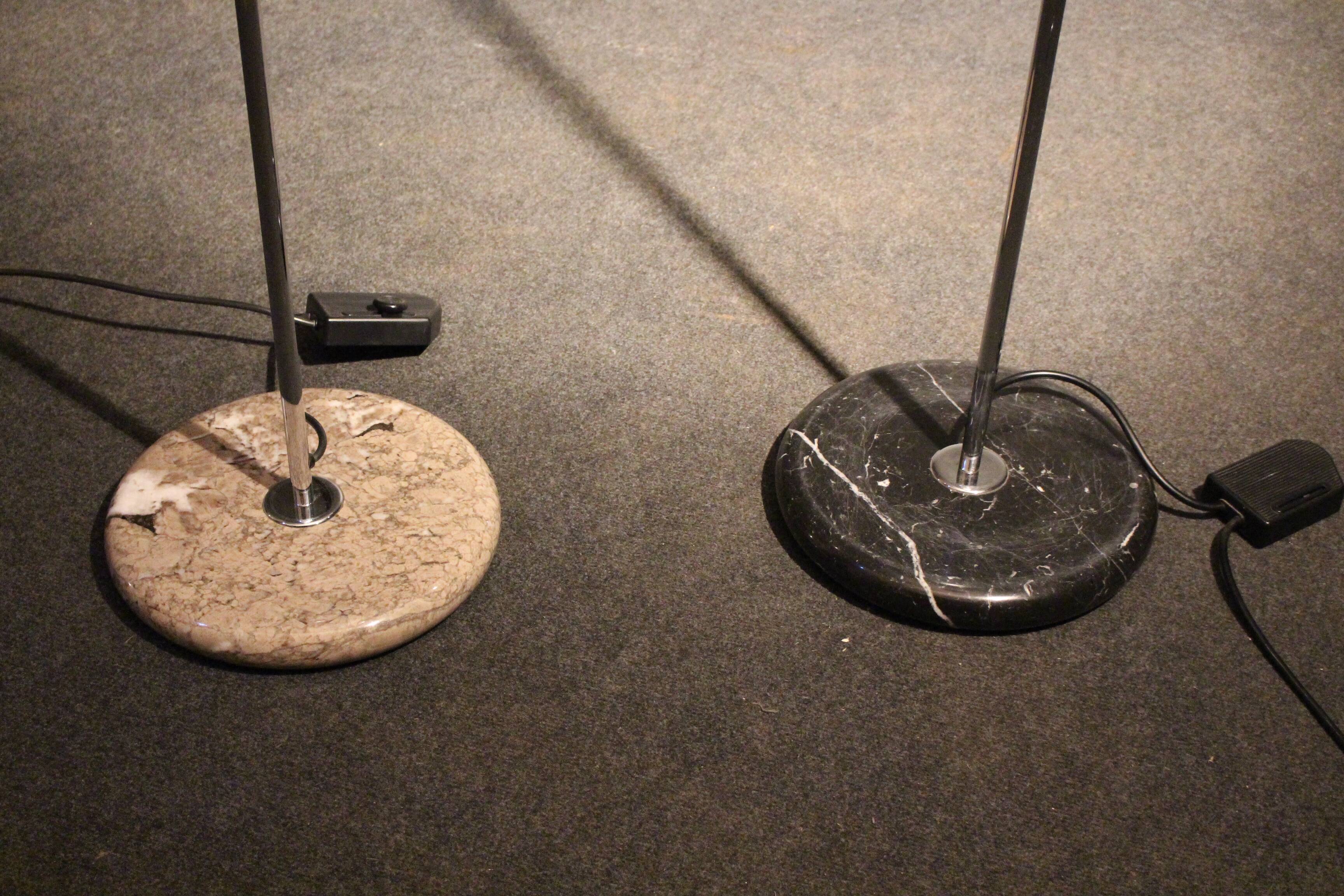 Street lights of the 1970s, signed by «GUZZINI» home