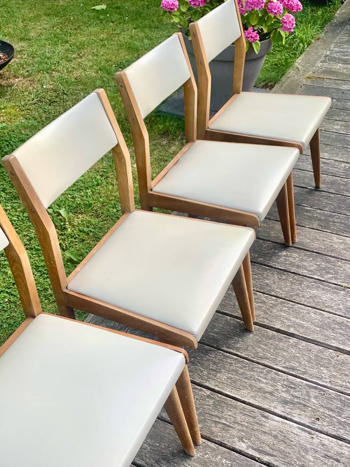 4 Vintage Scandinavian Chairs