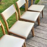 4 Vintage Scandinavian Chairs