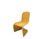 chaise en rotin style Verner Panton