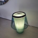 Blue mushroom lamp model Gavik ikea