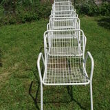 7 vintage italian armchairs model Rio Emu 60s