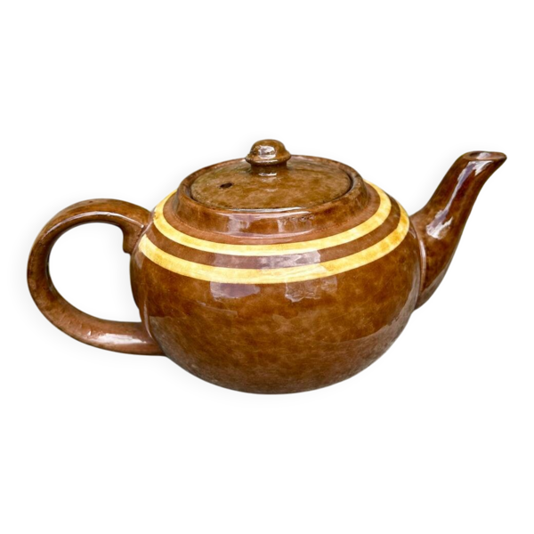 Théière en céramique vintage