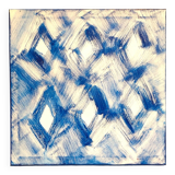 Blue Oil Painting