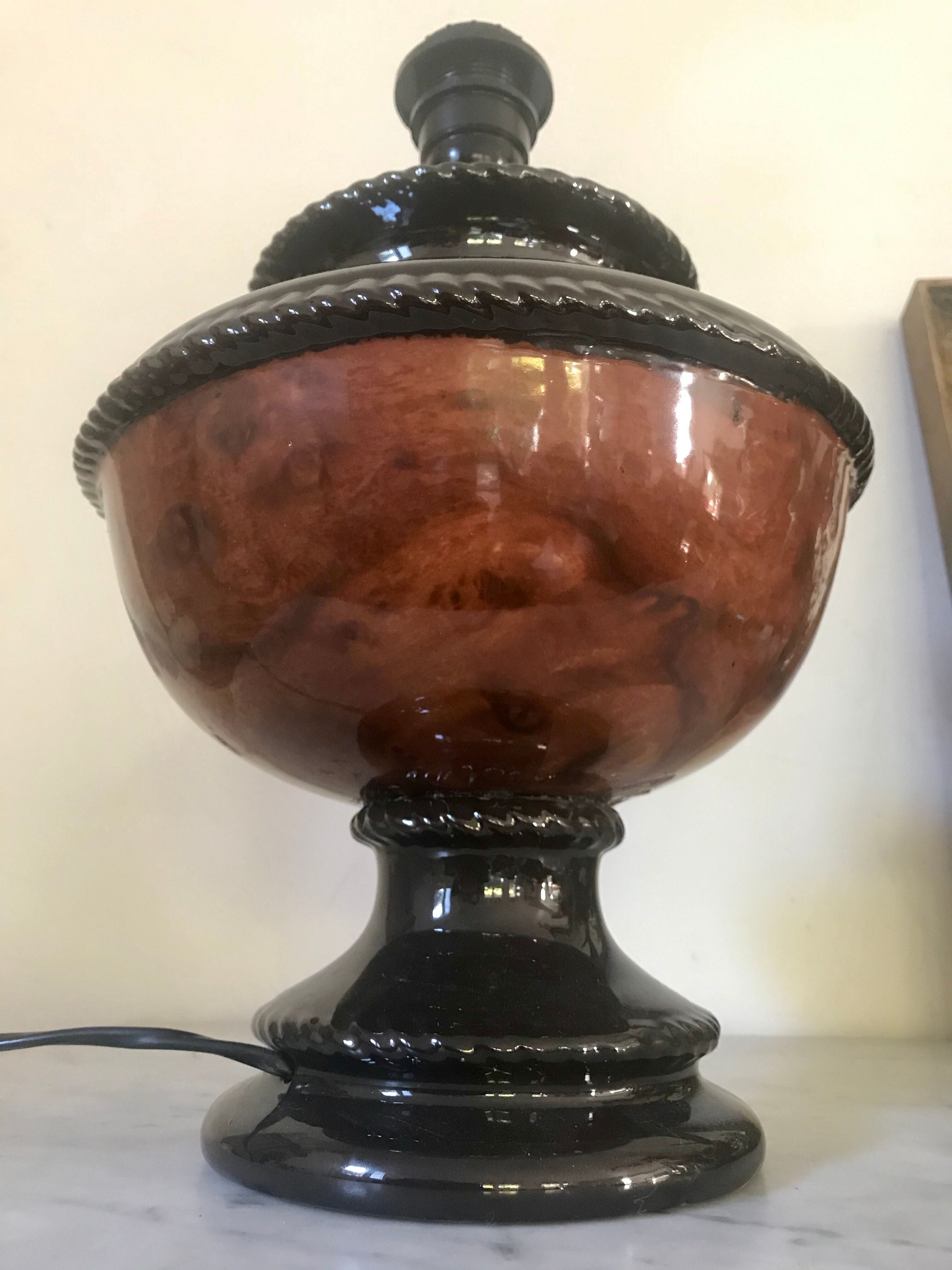 Vintage ceramic lamp