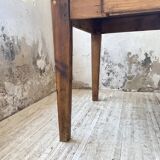 Table de ferme en pin, 1950