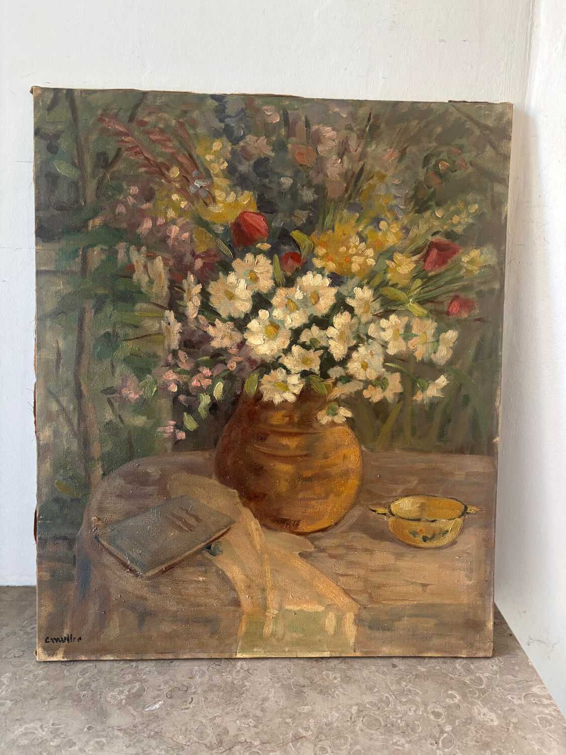 Bouquet of signed flowers