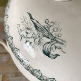 Ste Amandinoise "Margot" Muguet ironware soup tureen