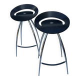 Pair of Sigurdur Thorsteinsson Lyra Barstools