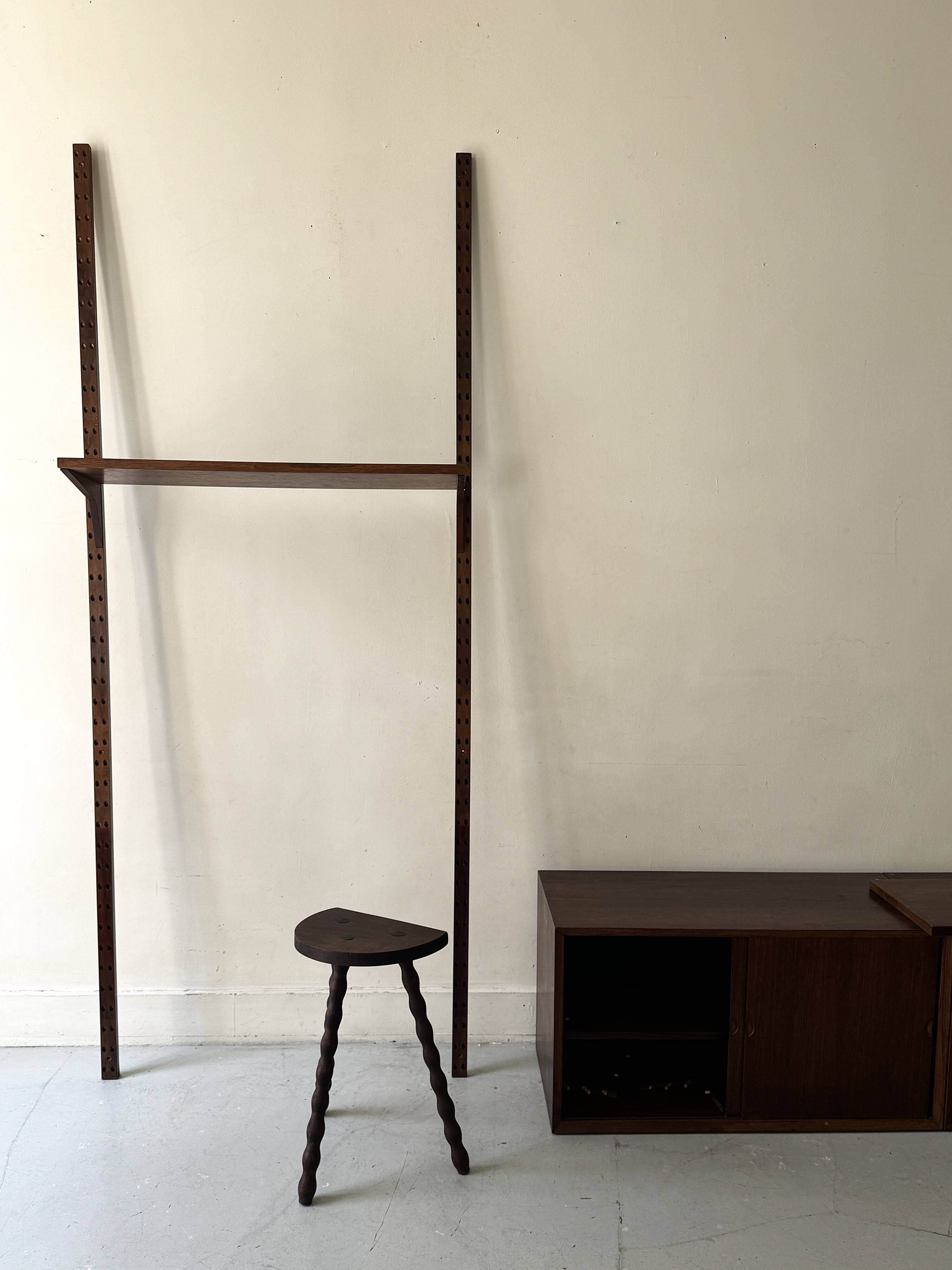 Modular library office Cado in rosewood, Poul Cadovius Denmark